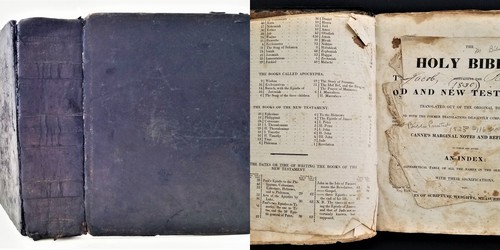 1825 antique BIBLE Jacob Mary BENER family mary eliz magdalena william genealogy