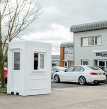 5 x 5 Prefabricated Guard Shack / Prefabricated Shack Park Attendant Gate Keeper