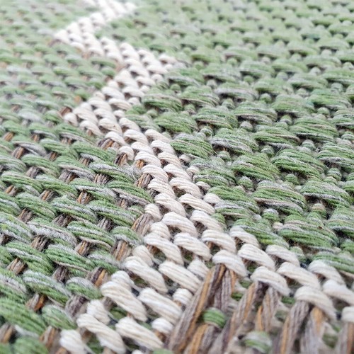 Grün und Beige Teppich Rankgitter Muster Baumwolle Waschbar Groß Klein Läufer Fußmatte - Bild 5 von 8