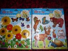 Room Decor For Kids 3D Peel & Stick Purple Glittery Butterflies AND ANIMALS DEAL