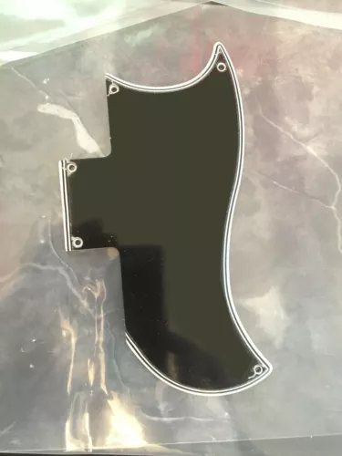 Wide Bevel 5 Ply Pickguard for Gibson SG 60's 70's Future Tribute & SGM, SGJ