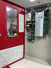 👀 GE GENERAL ELECTRIC FIREWORX 120V FIRE ALARM PANEL 2.2 AMP W/ KEYS FX-10(G/R)