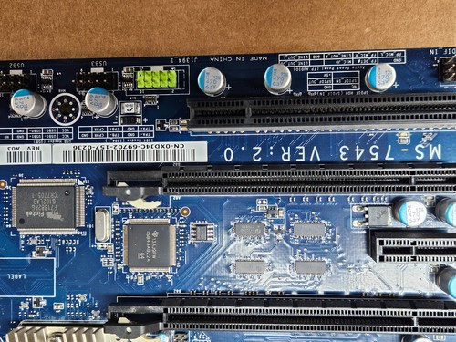 Carte mère Dell Alienware MS-7543 VER:2.0, Intel Core i7 960, 10 Go DDR3 - Photo 7/8