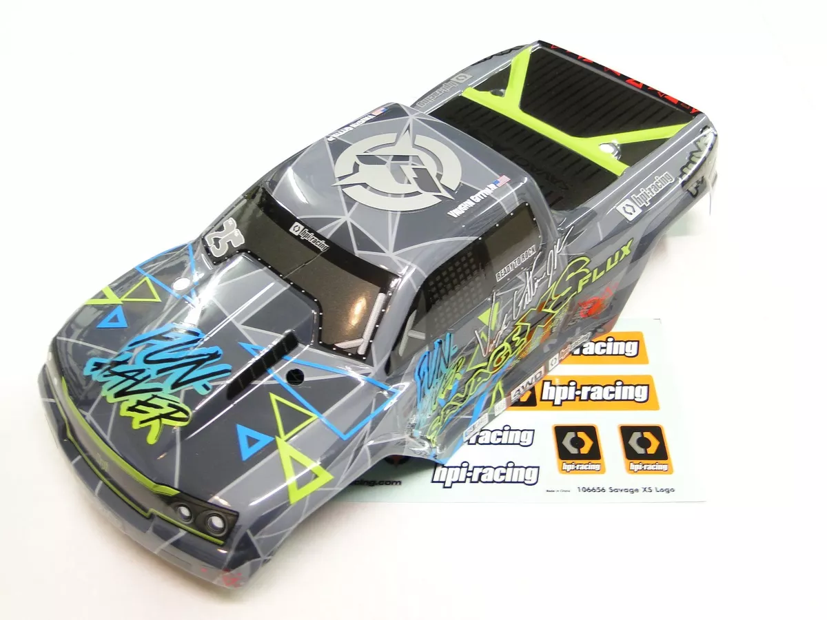 Hpi savage xs flux body shell hotsell