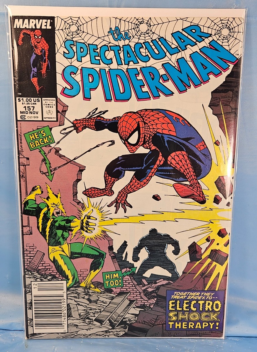 Marvel Comics 1989 The Spectacular Spider-Man #157 Comic