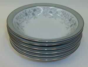 6-Vintage-Noritake-China-Meredith-5918-Berry-Fruit-Bowls-MIJ