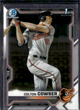 2021 Bowman Draft - Chrome Colton Cowser #BDC-166 (RC)