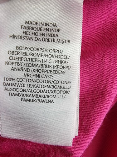 Polo Ralph Lauren Smocked Jersey Dress Big Girls M (8-10) Pink Square Neck S/S - Picture 13 of 16