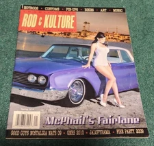 2010 TRADITIONAL ROD & KULTURE MAGAZINE #21 Dennis McPhail Model A Coupe