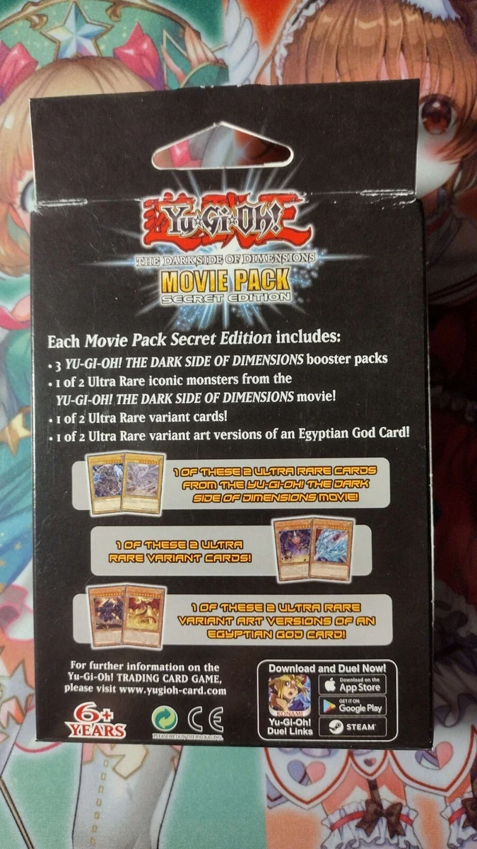 YuGiOh! The Dark Side Of Dimensions Movie Pack: Secret Edition Box.