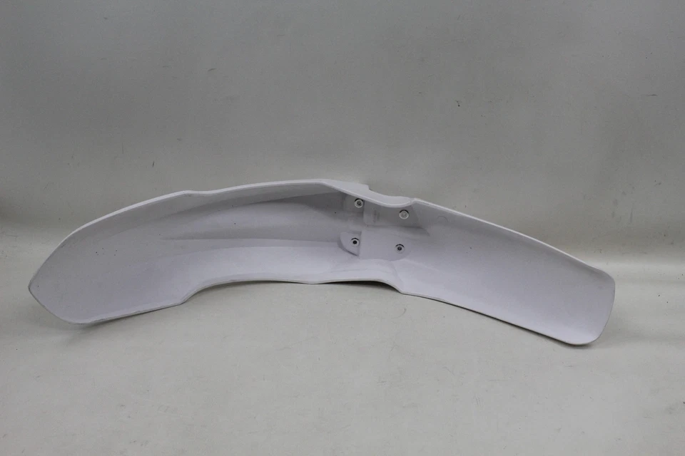 Guardabarros delantero blanco Honda CRF 450R CRF450R 09 Alta OEM Foto 4 de 4