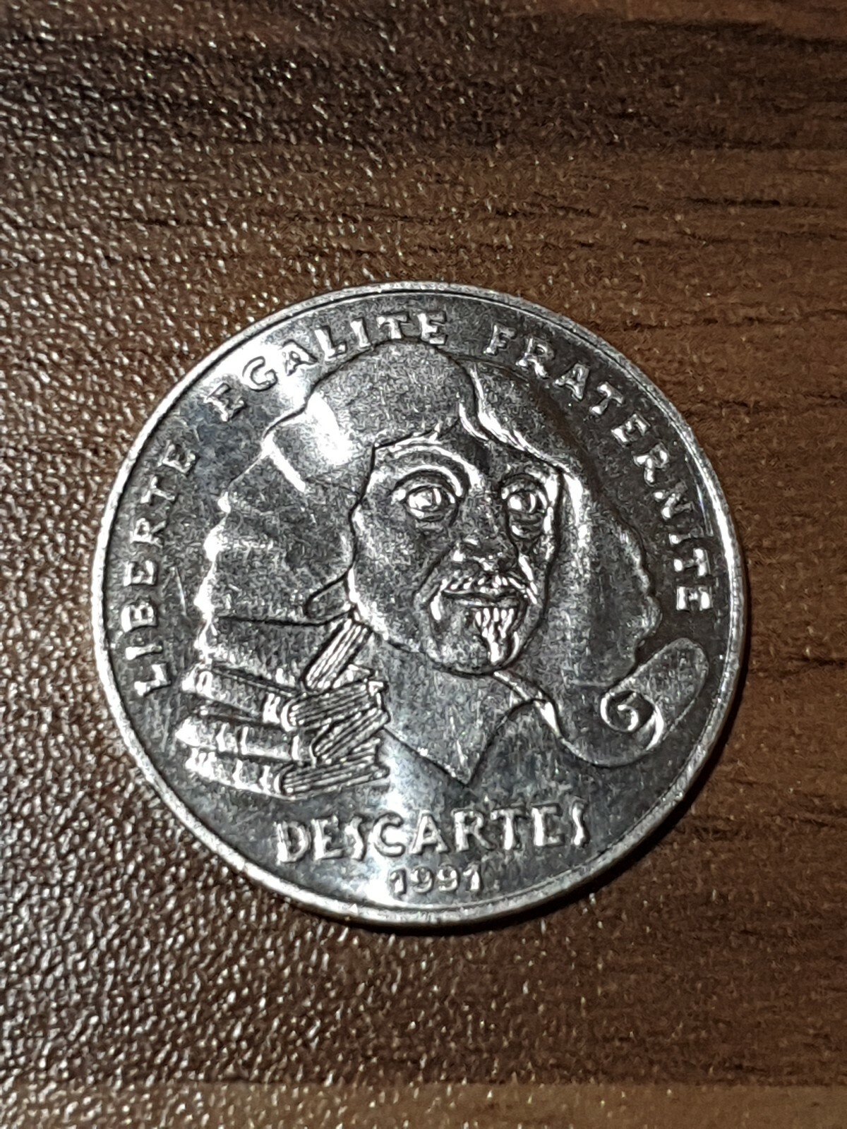Valeur Pièce 100 Francs Argent Descartes 1991 Pièce de Monnaie de France en ARGENT, Descartes, 100 Francs, 1991, TB état.  | eBay