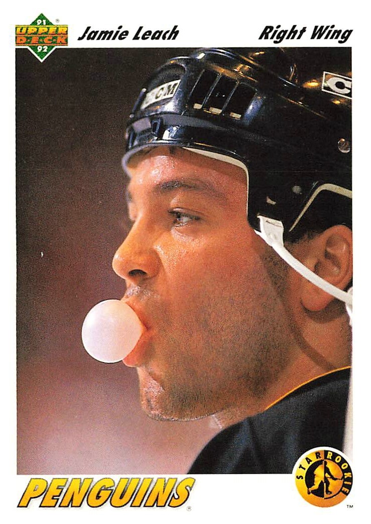 1991-92 Upper Deck Hockey #447 Jamie Leach SR