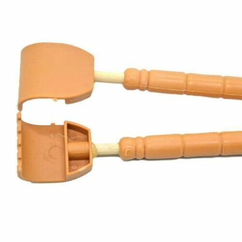 Back Large Wooden Full Length Scratcher Massager Body Twin Adjustable Tickle - Picture 8 of 12