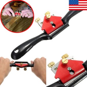 Metal-Woodworking-Blade-Spoke-Shave-Manual-Planer-Plane-Deburring-Hand-Tools-US