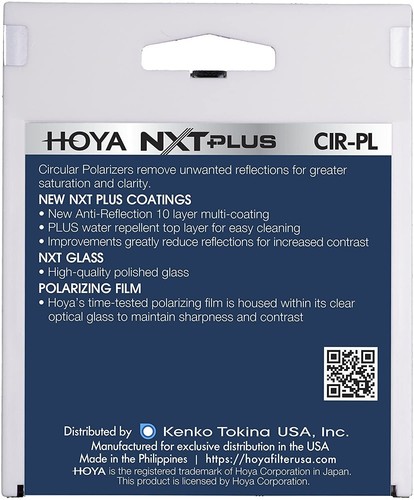 Hoya 37mm NXT Plus Polarizzatore Circolare HMC 10 Strati Multistrato Filtro Slim - Foto 2 di 5