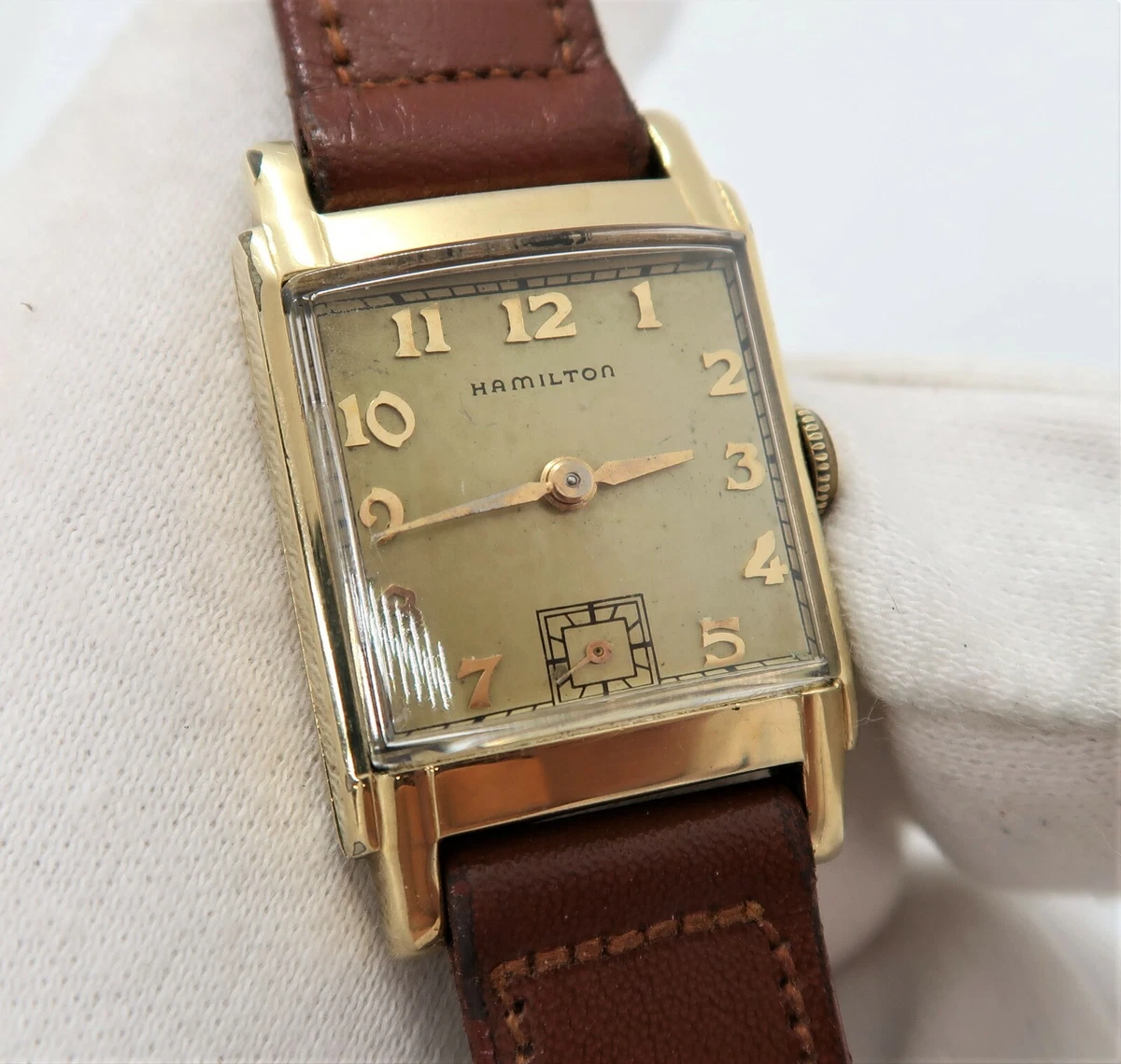 Hamilton 14k gold filled best sale watch