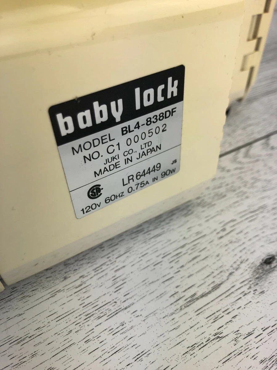 Baby Lock Pro Line Serger BL4-838DF - 4/3/2 Thread Differential Feed Juki Sewing