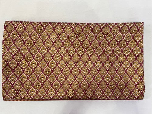 Women's Thai Pattern Gold Printed Cotton Stitched Tube Sarong Multi-Color 200 cm - Picture 22 of 132