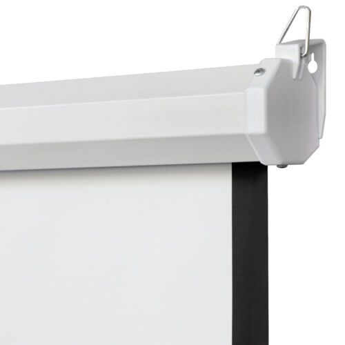 72''/80''/100''/119'' Projector Screen Pull Down Projection Screen Home Theater - Picture 11 of 89