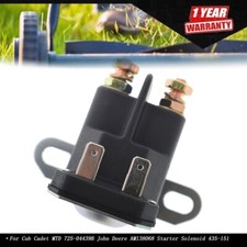 New 435-151 Starter Solenoid For Cub Cadet MTD 725-04439B John Deere AM138068