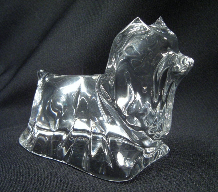 Baccarat　dog gold　　departmentstore Baccarat Zodiaque Dog Gold Figurine - купить в магазине
