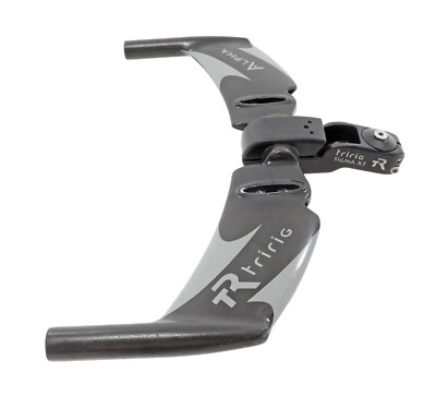 TriRig Alpha Carbon Aero Basebar Sigma XF Stem 90mm