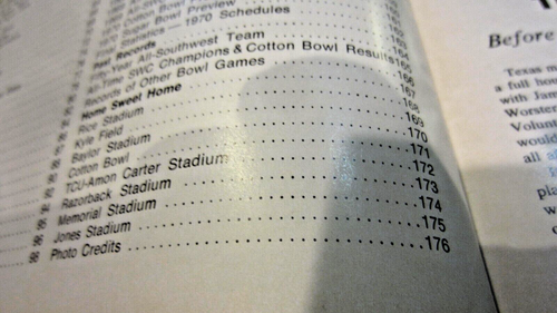 W@W nice 1969 Southwest Conference Football Yearbook by Football History Inc. - Picture 4 of 12