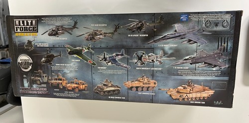 NEW Boxed 2002 1:18 Elite Force BBI US ARMY M1A1 Abrams Tank - Sealed - Picture 14 of 17