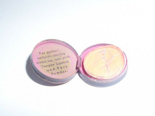 vintage Tangee makeup small tin 1" diameter (Z2) - Picture 3 of 5