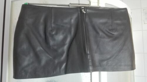 Echt Leder Rock super Mini v. Crazy outfits schwarz US Größe =S / 38 RV Minirock - Bild 5 von 7