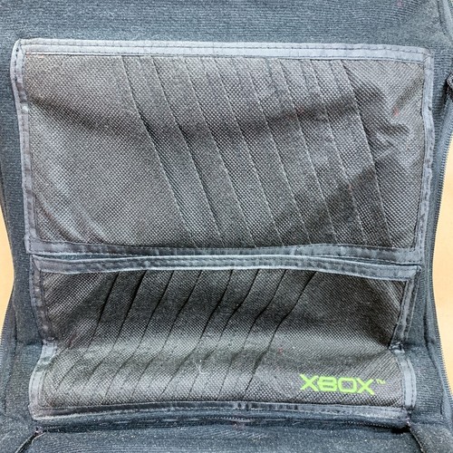 Original Xbox Console and Game Disk Carrying Case Vintage Embroidered Bag - Picture 9 of 19