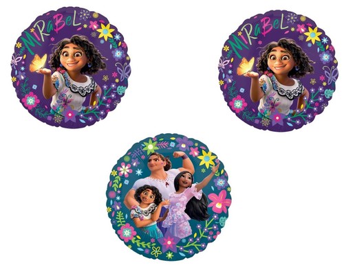 3 pc Encanto 18" Happy Birthday Party Balloons Decorations Supplies Maribel - 第 1/1 張圖片