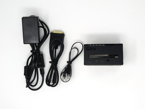 Raspberry pi 4 8gb Model B with Geeek PI cooler & Case +cables