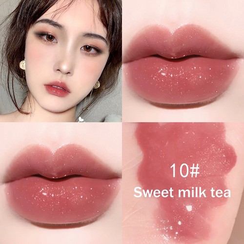 Brillo de labios transparente brillo de labios líquido lápiz labial tinte de labios hidratante brillante 3 ml - Imagen 41 de 42