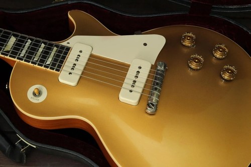 Auflösung Gold Goldtop E-Gitarre Wrap Arround Saitenhalter P90 Tonabnehmer - Bild 4 von 7
