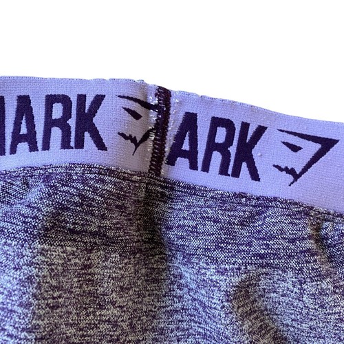Gymshark Dry Heathered Purple Tight Leggings Size Small - Picture 6 of 6