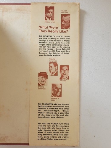 Signed Burr McCloskey HE WILL STAY TILL YOU COME Rise and Fall Skinny Walker HB - Picture 5 of 5