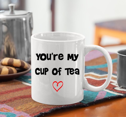 Valentines Mugs Bloody Love you You'll Do My Cup of Tea Be Mine You're Ok Mugs - Picture 12 of 15