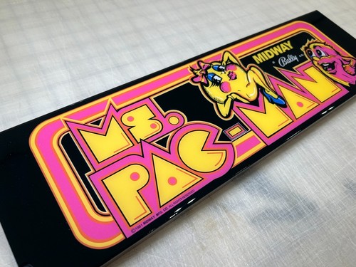 Arcade 1up slip on Replacement Acrylic Marquees - Picture 45 of 51