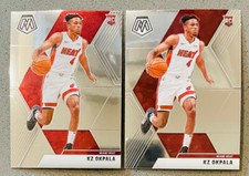 2 Lot 2019-20 Panini Mosaic Basketball #210 KZ Okpala Base Rookie RC Card