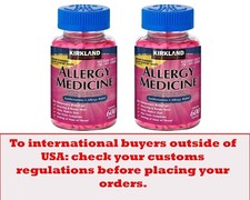 Kirkland Signature Aller Use for Temporary Comfort 600 Quantity 2 Bottles Combo