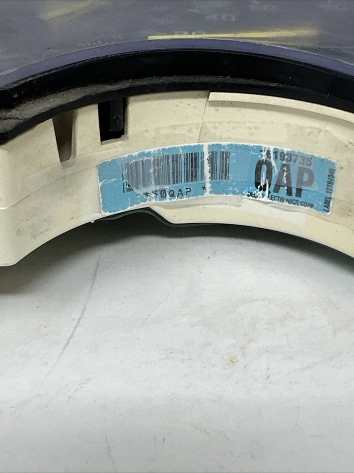Chevy C3500 1994 cuadro de velocímetro de instrumentos OEM - 315787 km # 16193735 OEM Foto 3 de 4