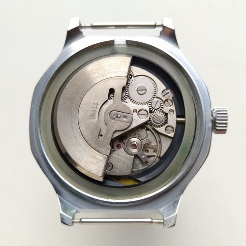 Vintage Sowjetische UdSSR Uhr Slava 27 Jewels 2427 Automatik Silber - Bild 8 von 8