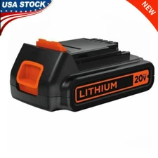 2X 20V 6.0Ah For Black and Decker 20 Volt Lithium Battery LBXR20 LST220 LBX20 US