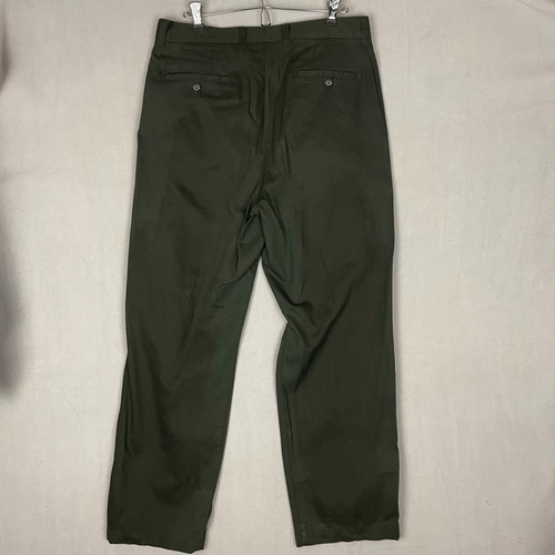 Country Road Men's Green Pants Chinos Size 34x29 Straight Pockets Made in AUS - Picture 6 of 12