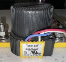 1x Gigavac GX11-030 Contactor (Coil 24 Vdc) In Hand Immediate Shipping