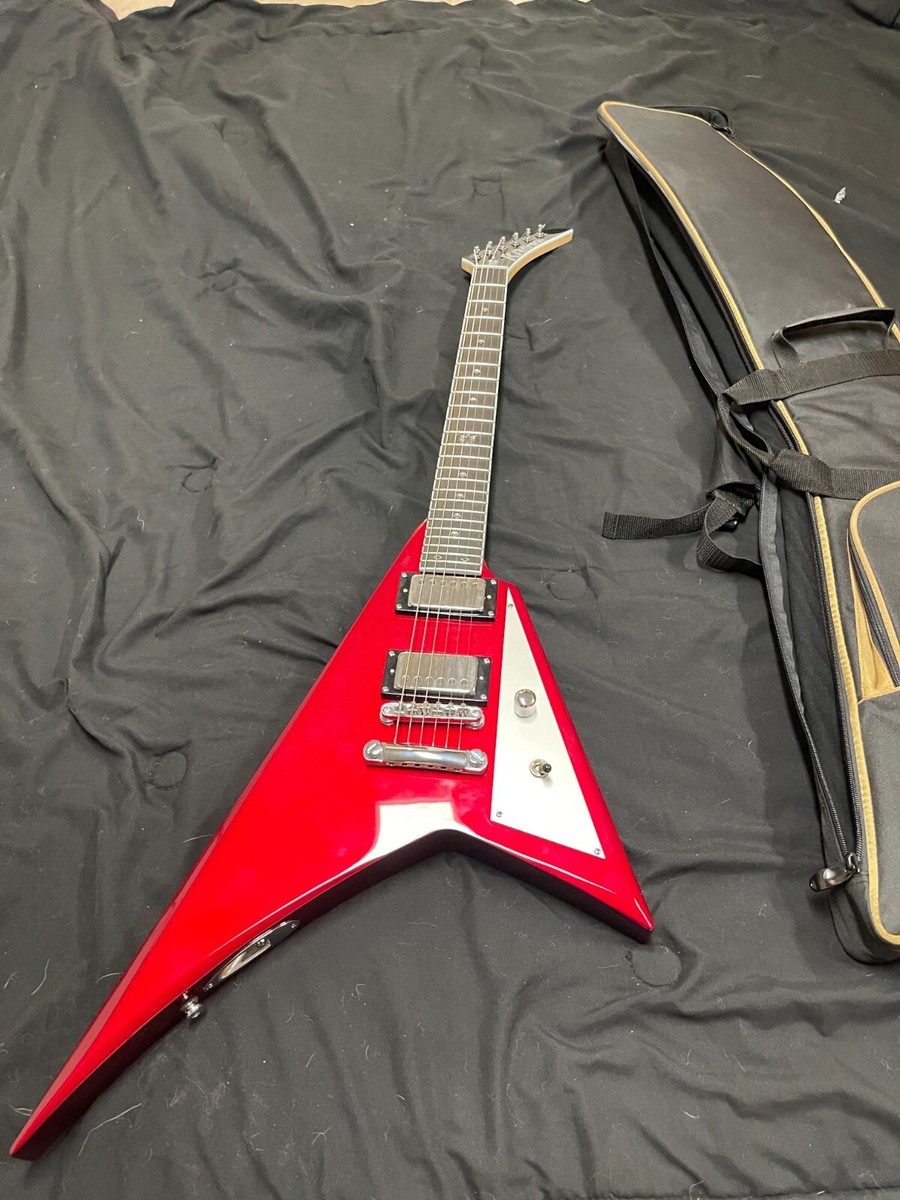 Kramer Charlie Parra Vanguard Candy Red with Bag | eBay
