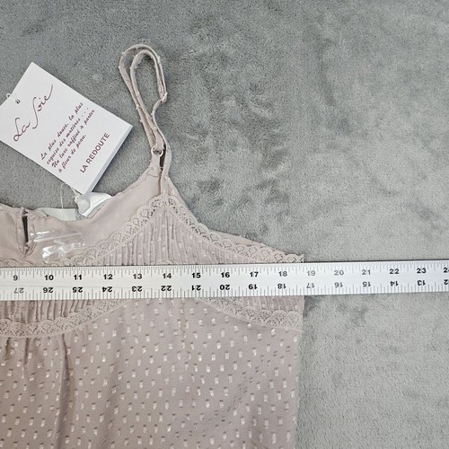 La Redoute Silk Camisole Women's 12 Feminine Lace Romantic Fairycore Cottagecore - Picture 5 of 12