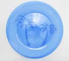 Lot of 6 Hawaiian Party Plate Forum Novelties 57434 Blue